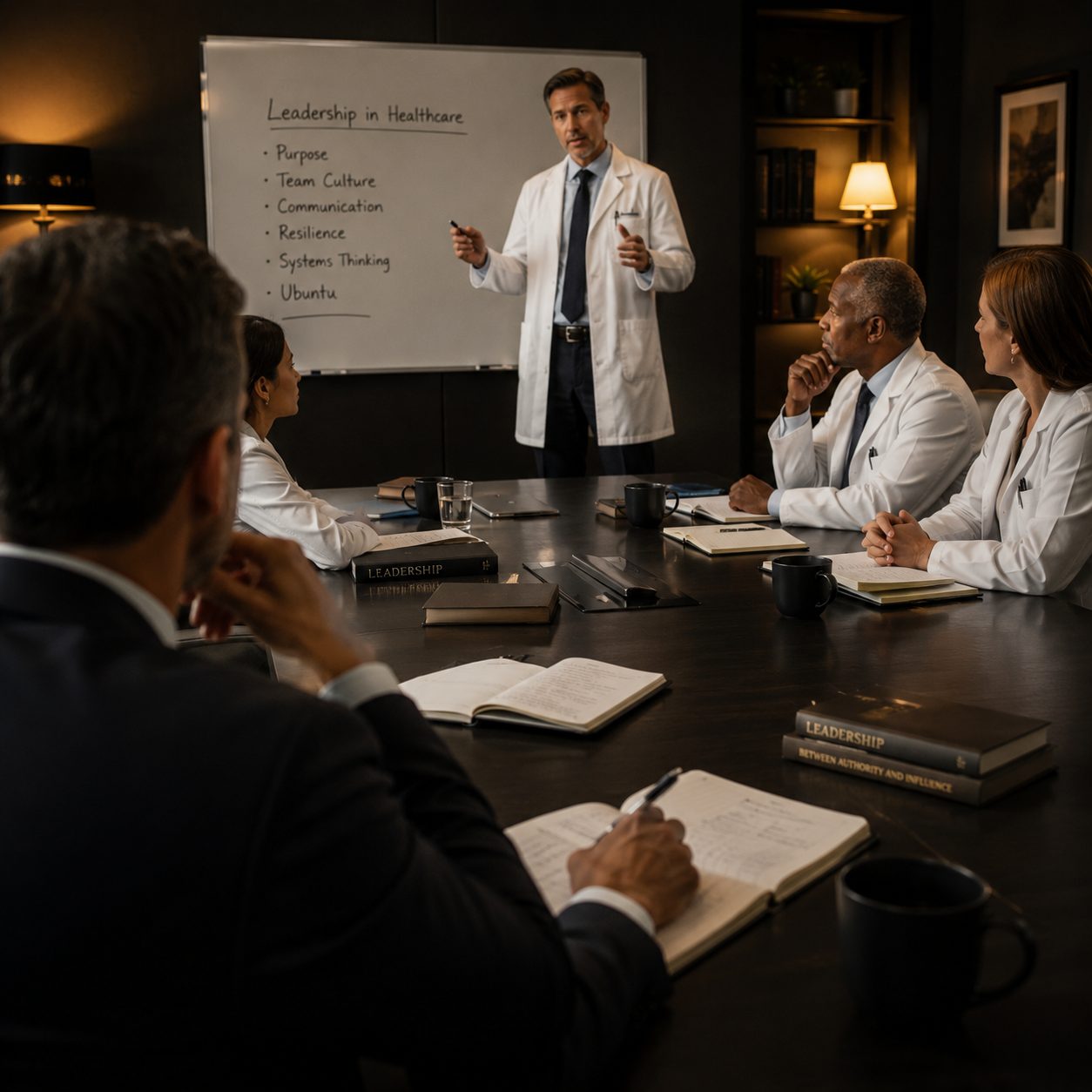 Virtual mentor coaching session between two healthcare coaches