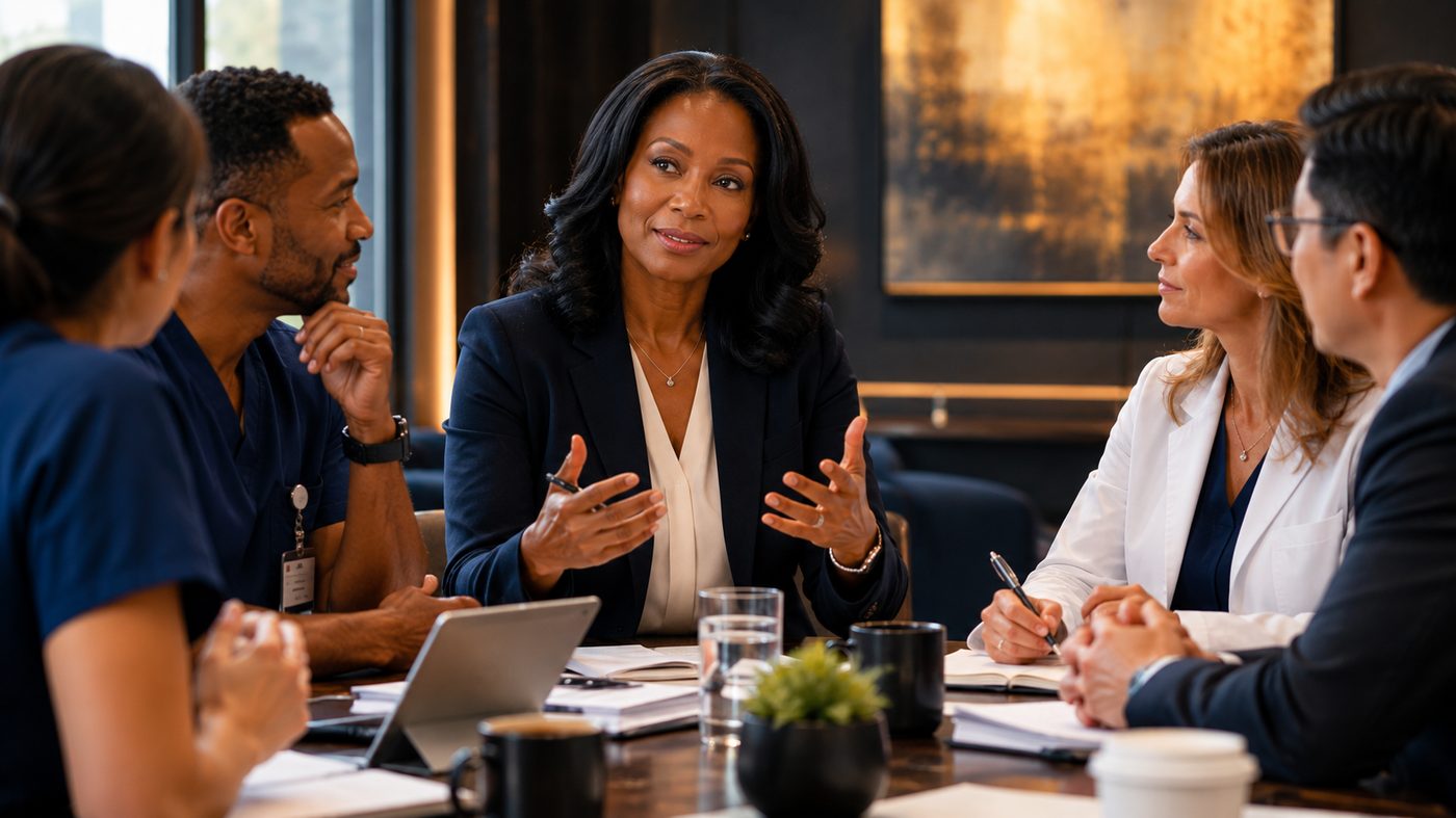 An interactive leadership workshop with healthcare professionals